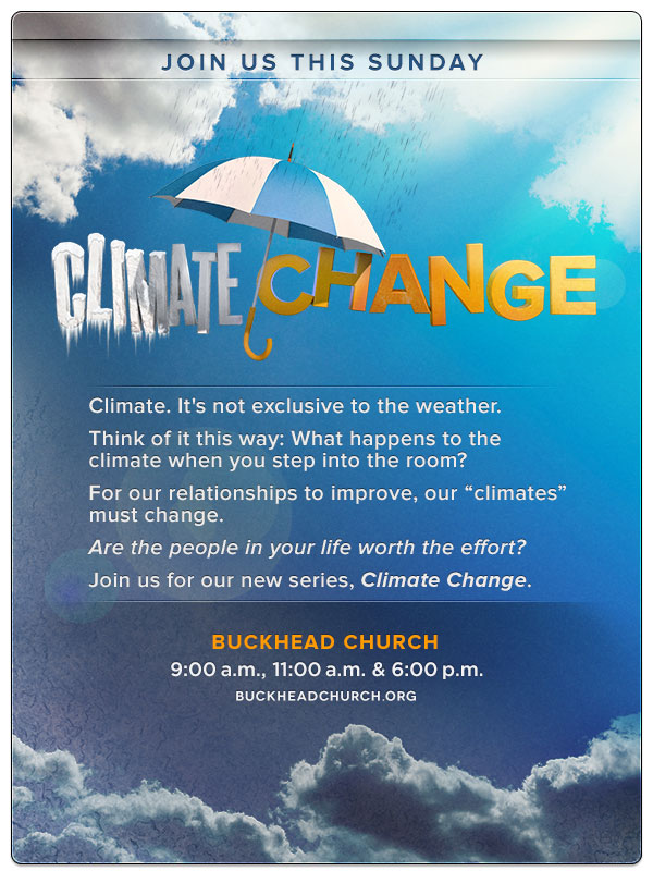 Join us this Sunday | Climate Change